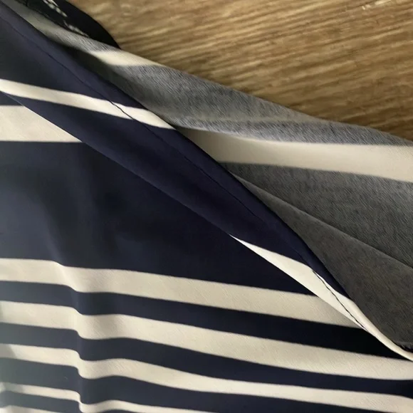 Navy and White Striped Top - Picture 5 of 9